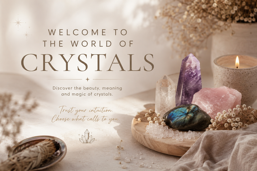 Welcome to the World of Crystals 💫