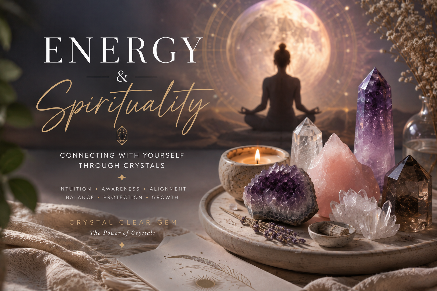 Energy & Spirituality: Connecting with Yourself Through Crystals