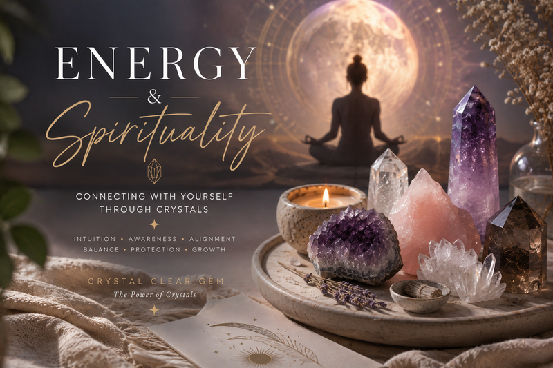 Energy & Spirituality: Connecting with Yourself Through Crystals