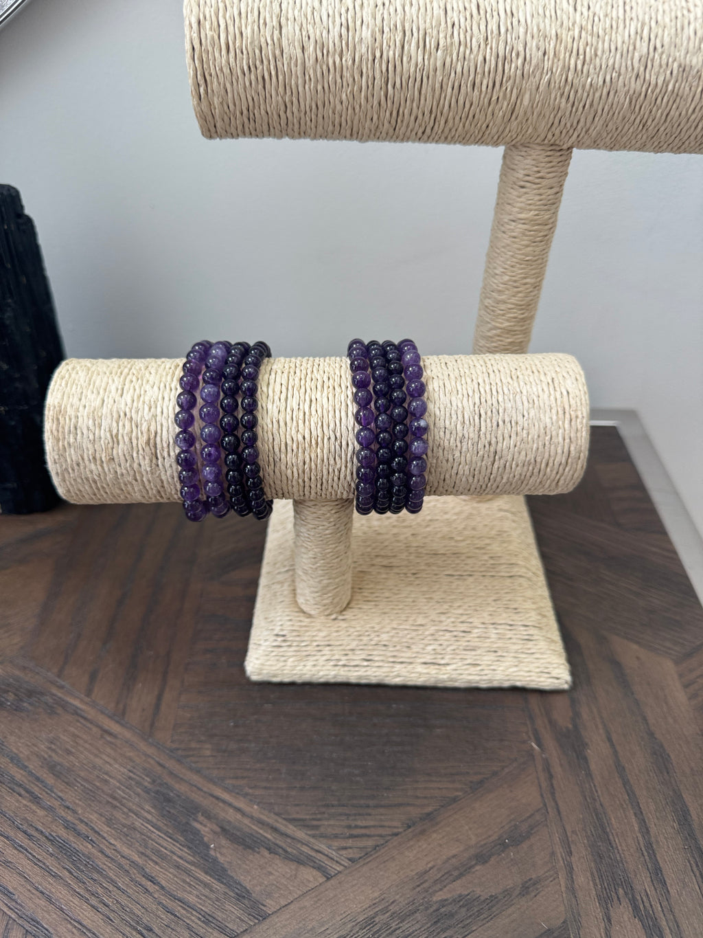 💜 Amethyst 6mm Crystal Bracelet – Peace, Protection & Intuition