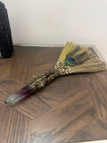 🌈 Rainbow Fluorite Ritual Besom – The Clarity & Alignment Broom