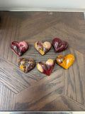 ✨ Mookaite Jasper Hearts ✨