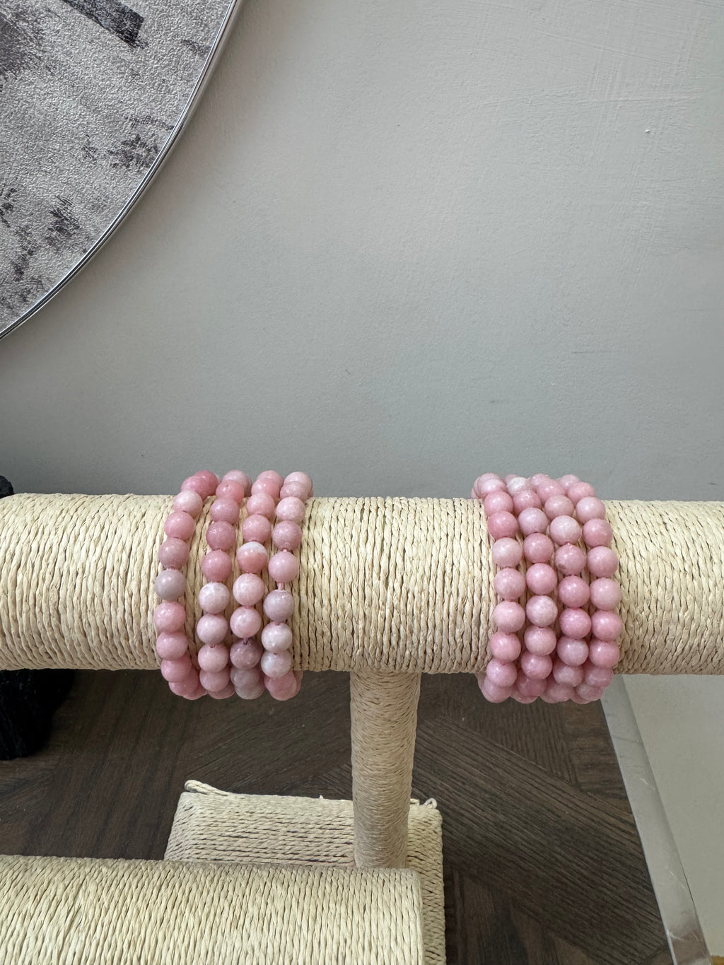 🩷 Pink Opal Bracelet 8mm – Emotional Healing, Love & Inner Peace