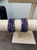 💜 Lepidolite 6mm Crystal Bracelet – Calm, Balance & New Beginnings