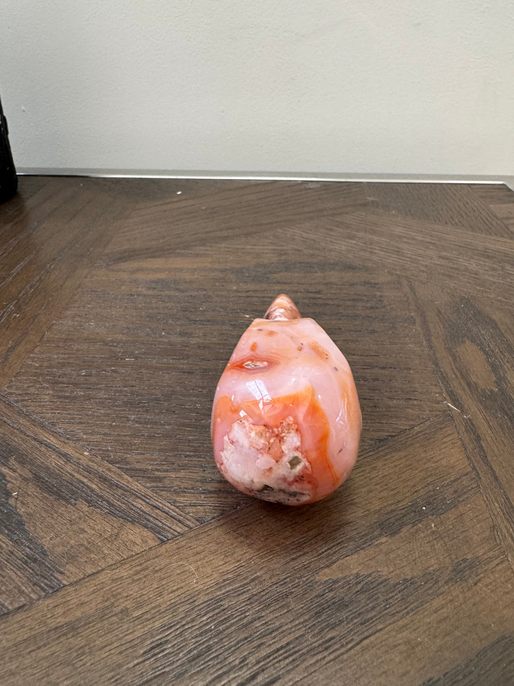 🔥 Carnelian Raven Skull – Confidence, Passion & Personal Power