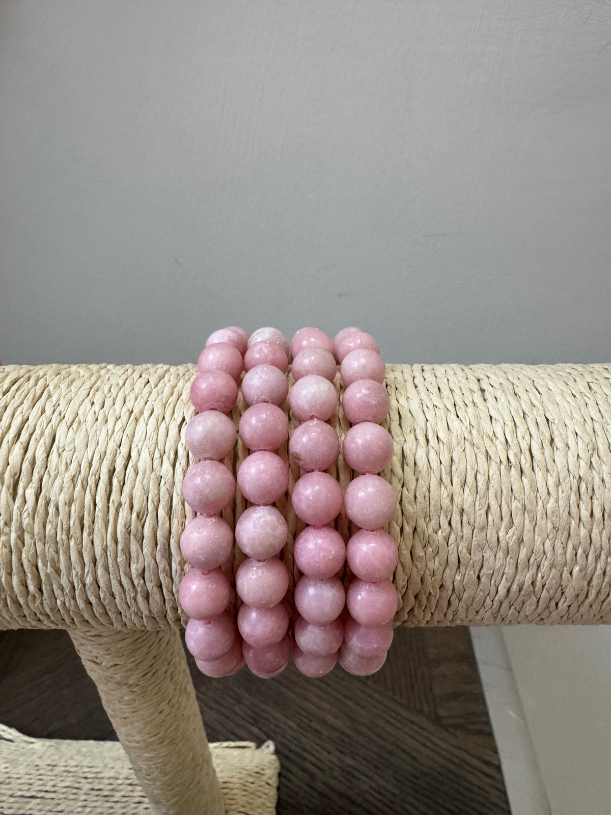 🩷 Pink Opal Bracelet 8mm – Emotional Healing, Love & Inner Peace