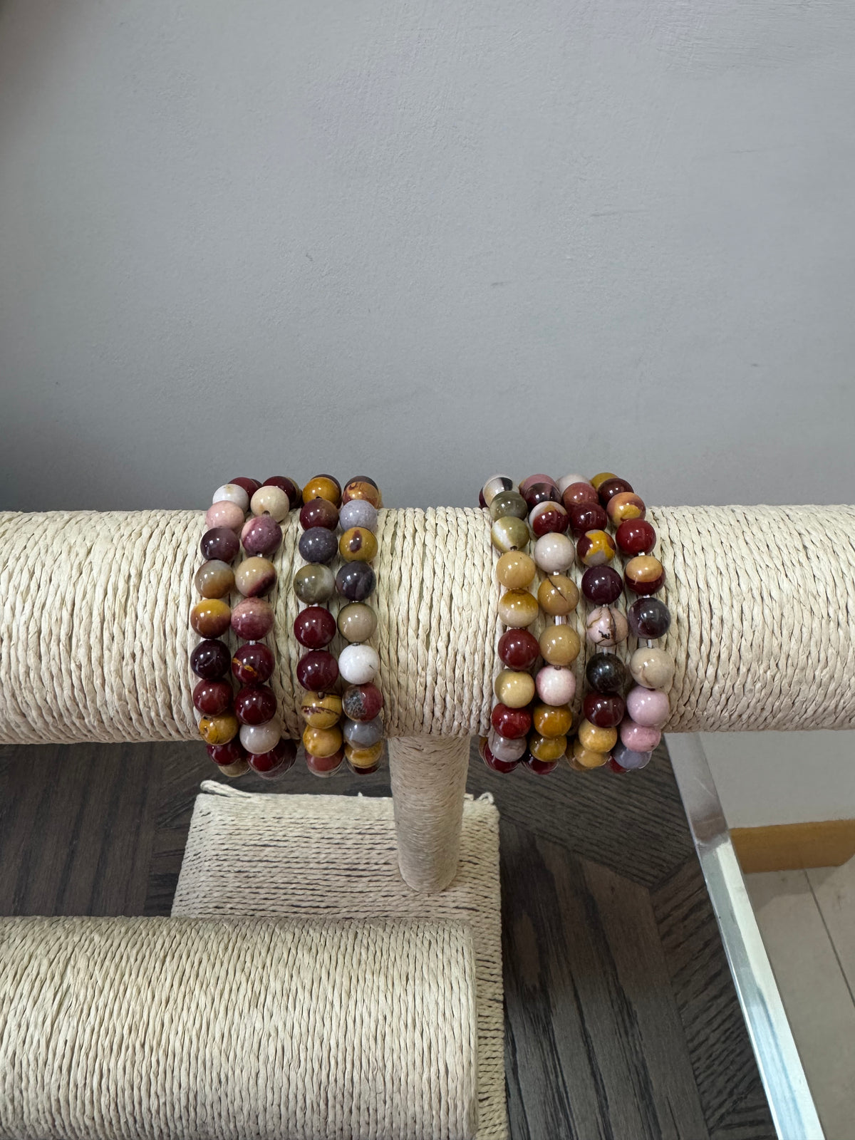 🤎 Mookaite Jasper Bracelet – Grounding, Confidence & Inner Strength