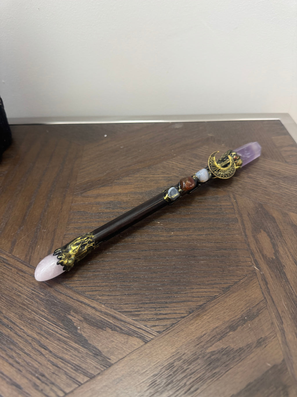 🔮 Crystal Ritual Wand – The Intuition & Divine Guidance Wand