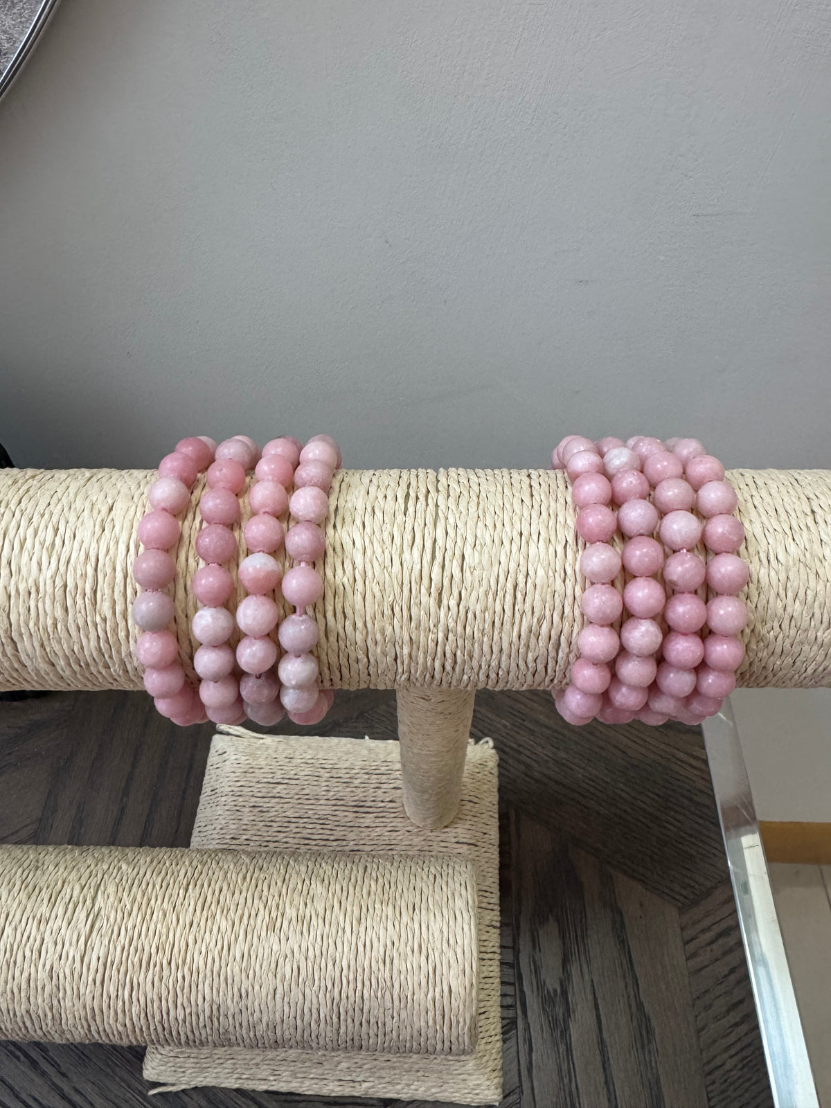 🩷 Pink Opal Bracelet 8mm – Emotional Healing, Love & Inner Peace