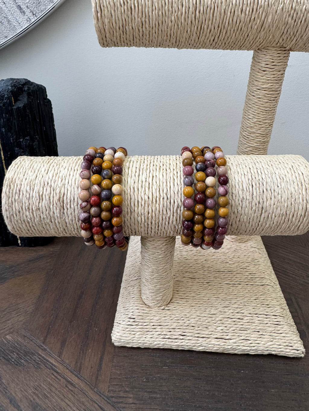 🍂 Mookaite 6mm Crystal Bracelet – Courage, Confidence & New Beginnings