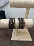 🤎 Smoky Quartz 8mm Crystal Bracelet – Grounding, Protection & Release