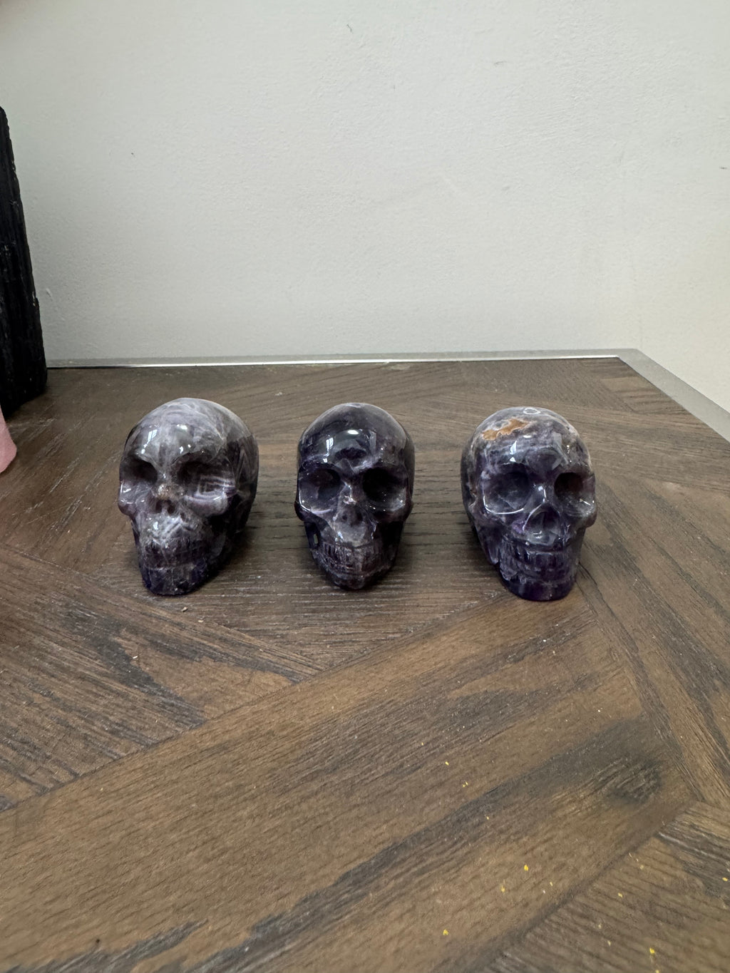 💜 Amethyst Skull Carving – Protection, Intuition & Spiritual Awakening