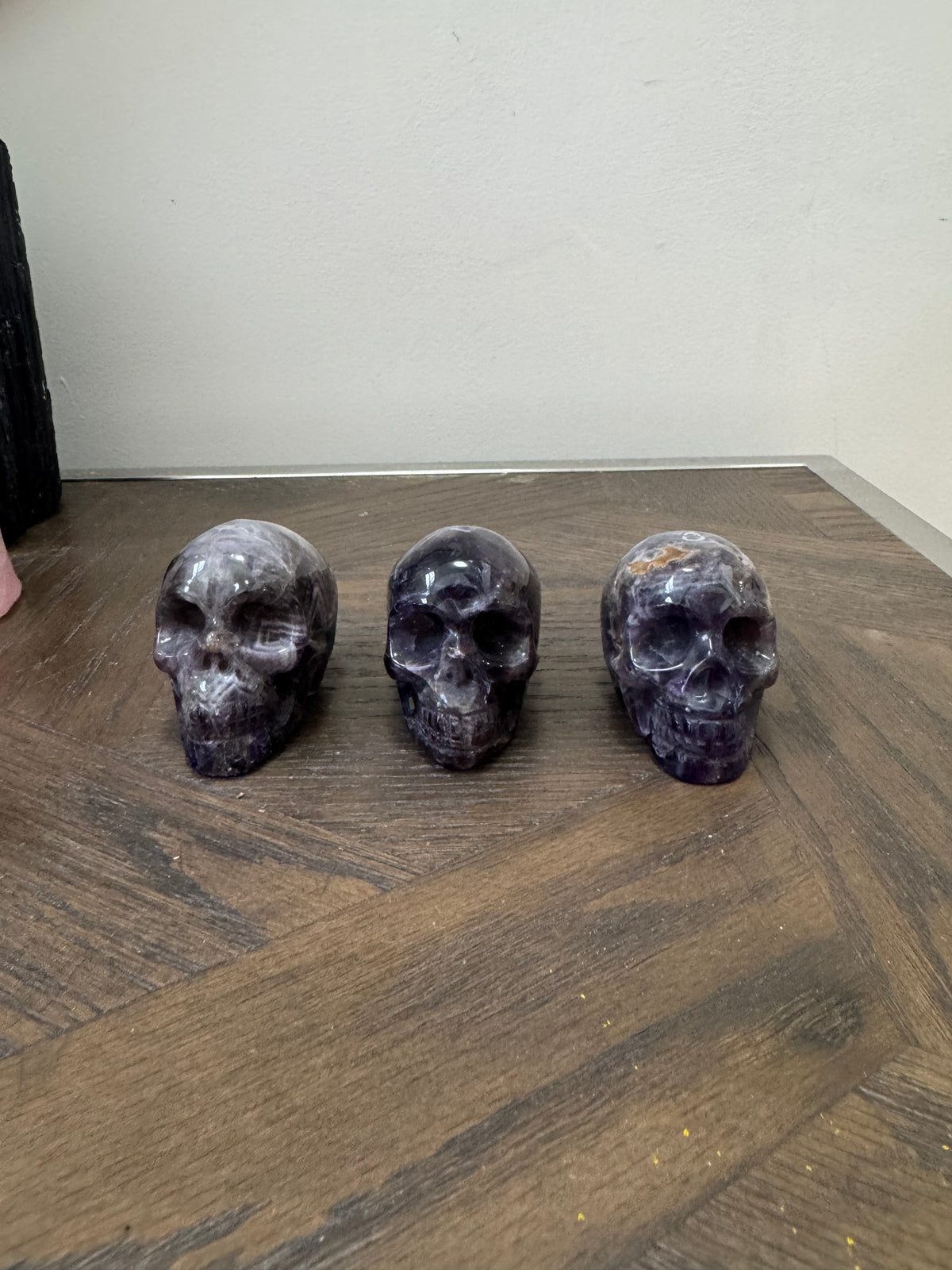 💜 Amethyst Skull Carving – Protection, Intuition & Spiritual Awakening