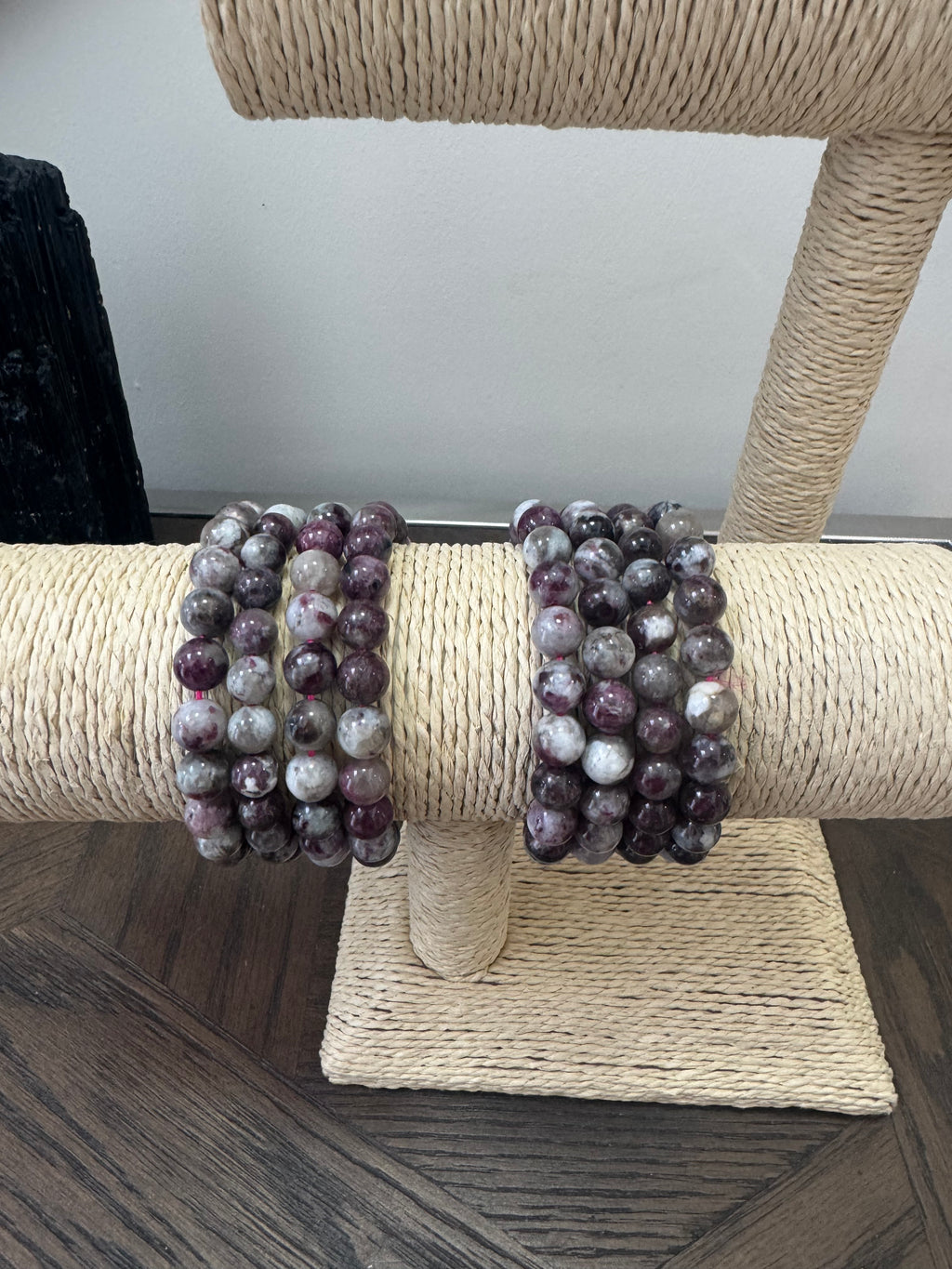💗 Pink Tourmaline 8mm Crystal Bracelet – Heart Healing, Love & Emotional Balance