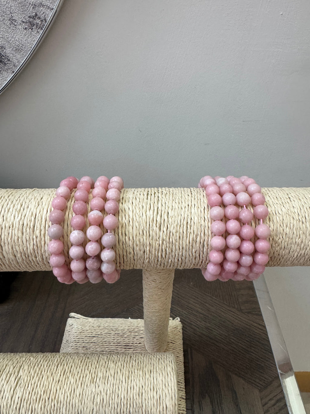 🩷 Pink Opal Bracelet 8mm – Emotional Healing, Love & Inner Peace