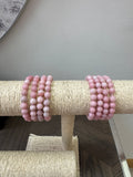 🩷 Pink Opal Bracelet 8mm – Emotional Healing, Love & Inner Peace