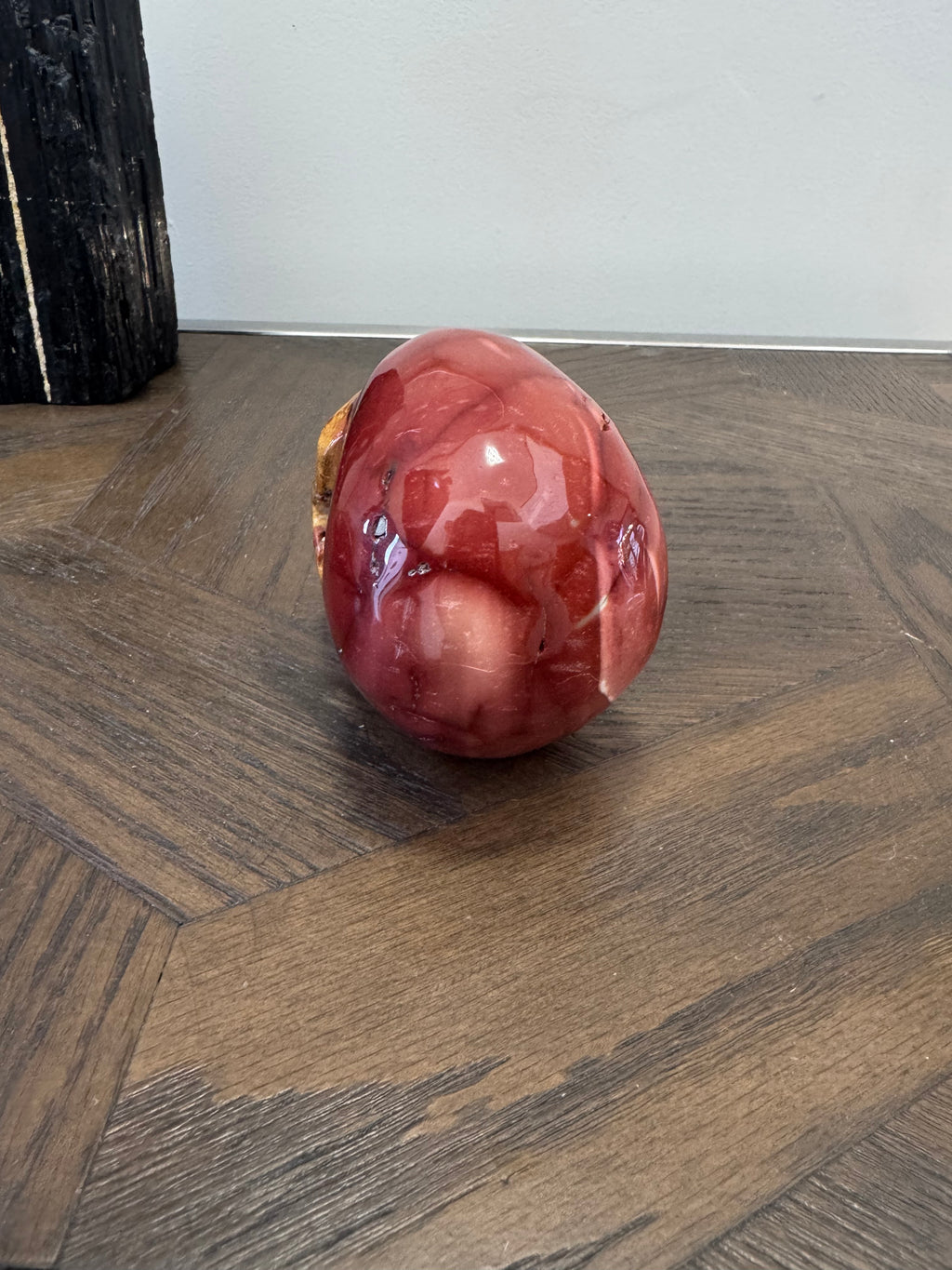 🔥 Mookaite Skull – Courage, Grounding & Personal Power