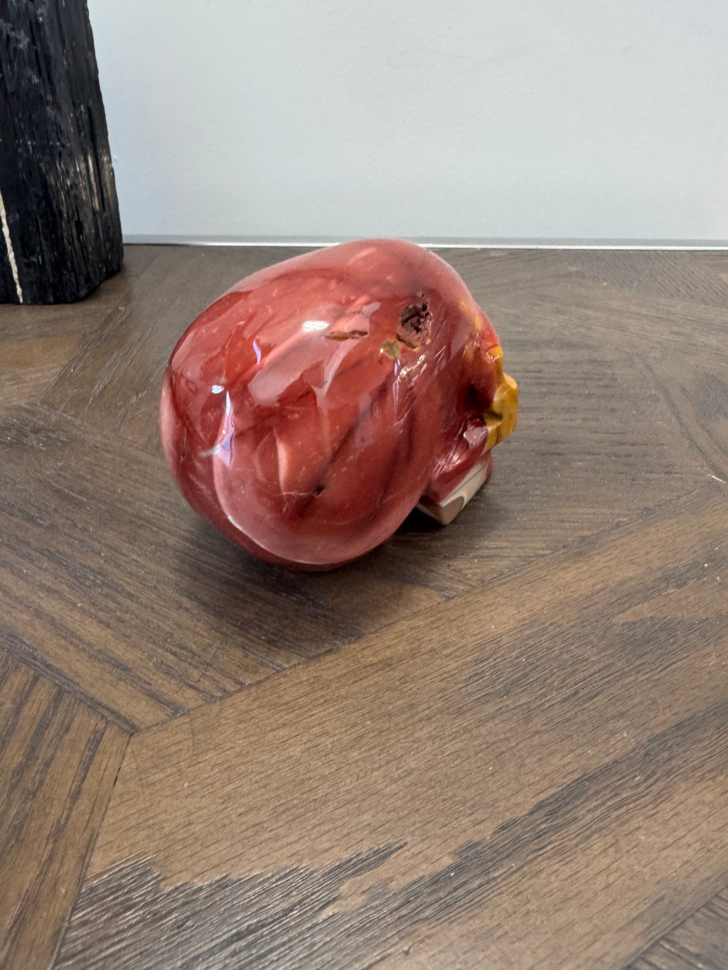 🔥 Mookaite Skull – Courage, Grounding & Personal Power