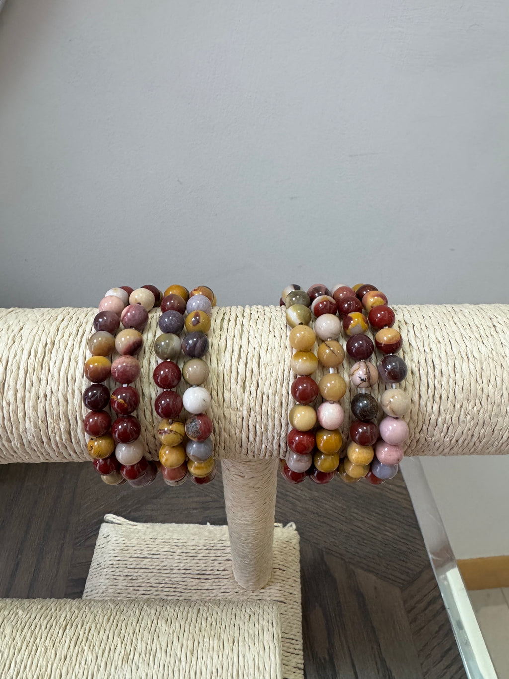 🤎 Mookaite Jasper Bracelet – Grounding, Confidence & Inner Strength