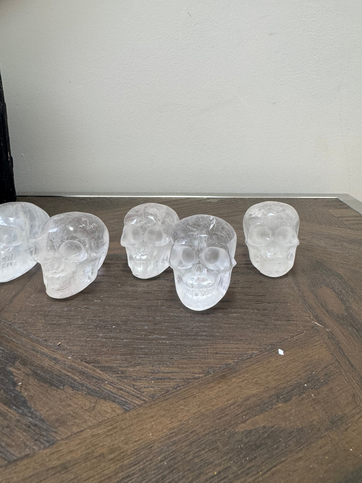 🤍 Clear Quartz Skull Carving – Clarity, Amplification & Spiritual Awakening