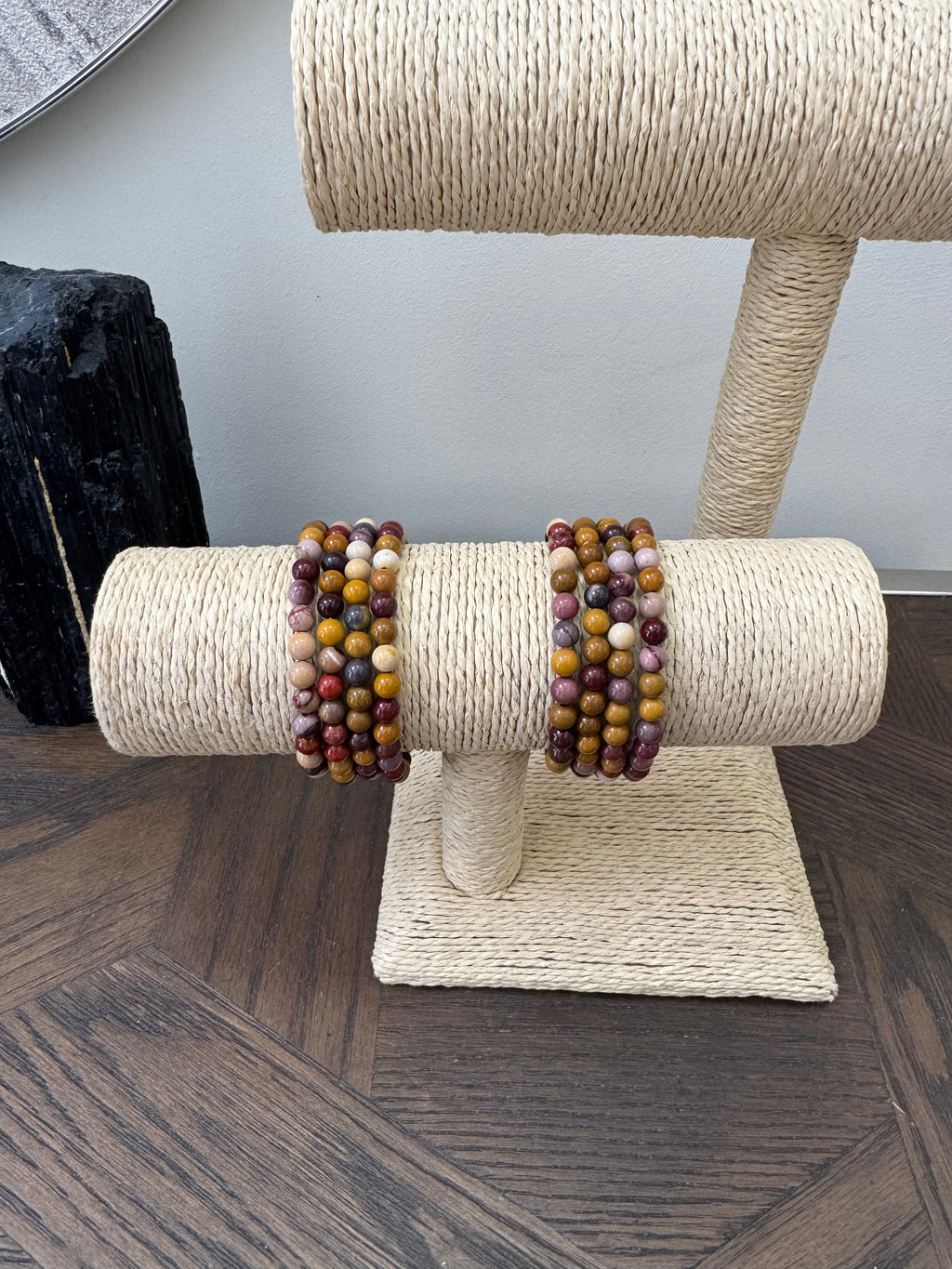 🍂 Mookaite 6mm Crystal Bracelet – Courage, Confidence & New Beginnings