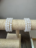 🤍 Selenite Bracelet – Energy Cleansing, Clarity & Spiritual Protection
