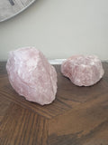 Natural Raw Rose Quartz Mineral Crystal Specimen
