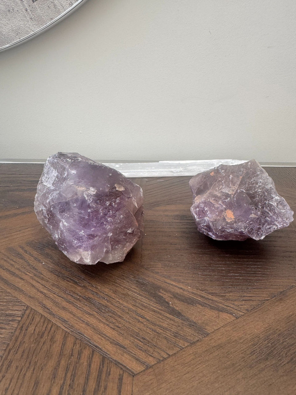 Natural Raw Amethyst Mineral Crystal Specimen
