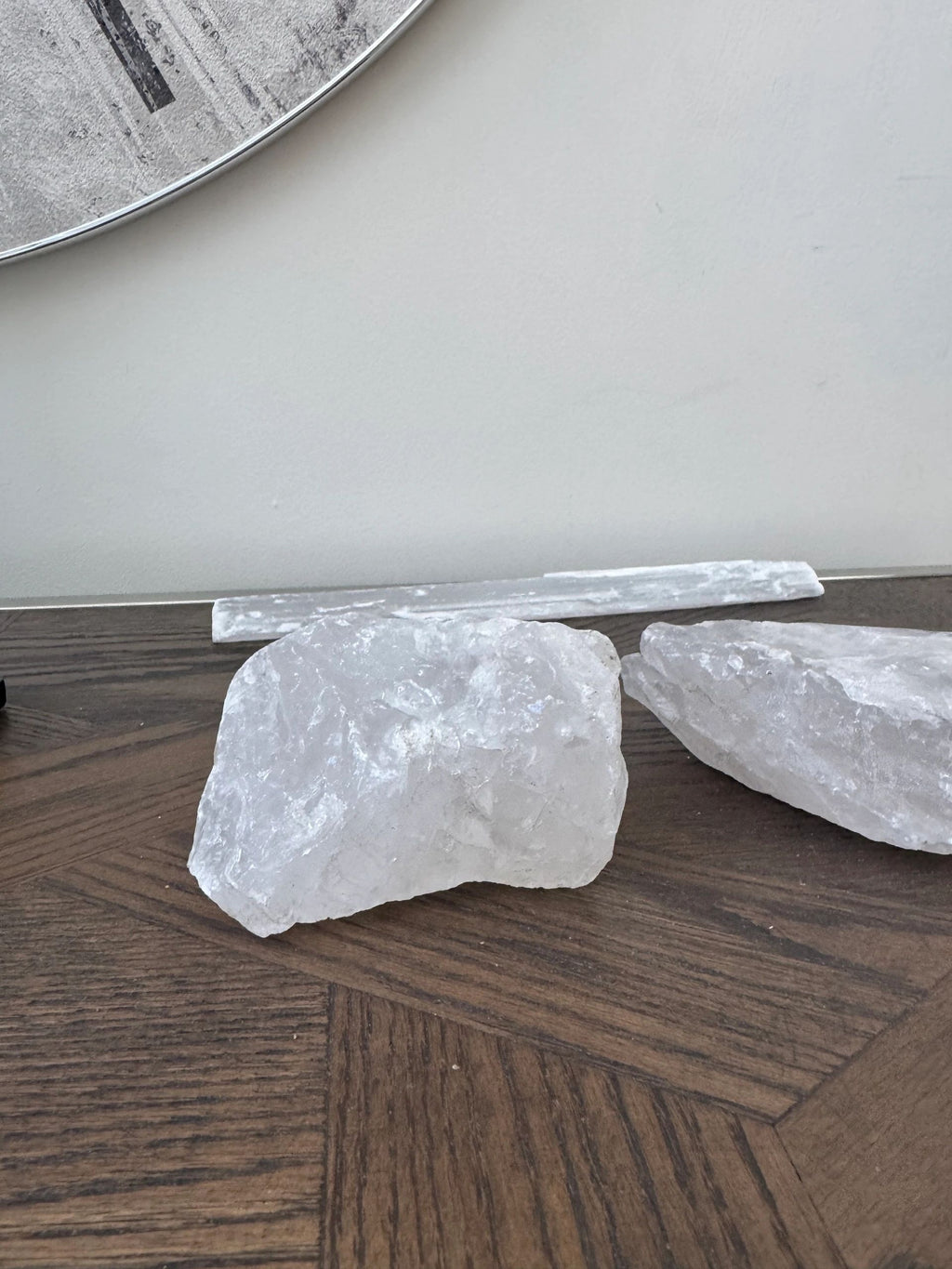 Natural Raw Clear Quartz Mineral Crystal Specimen