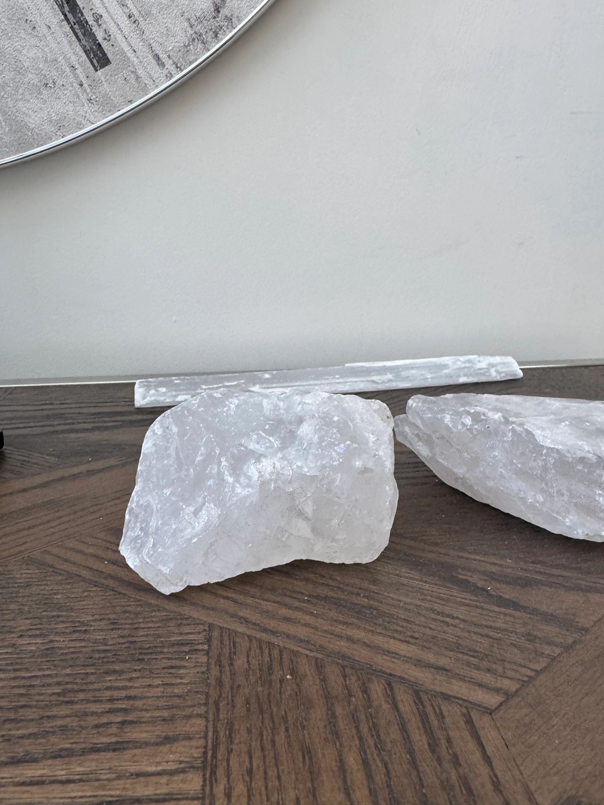 Natural Raw Clear Quartz Mineral Crystal Specimen