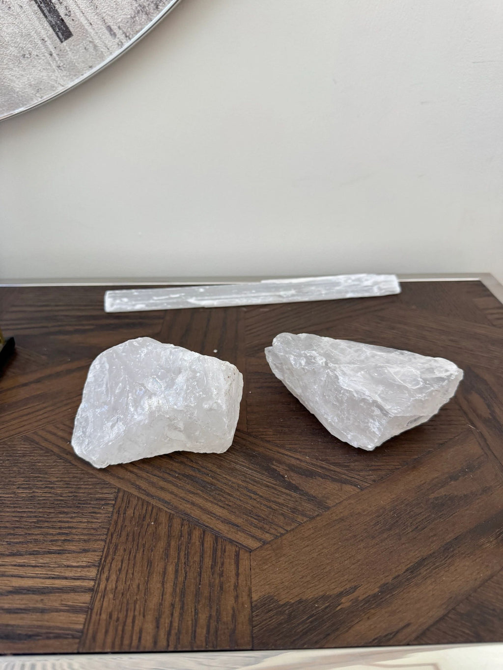 Natural Raw Clear Quartz Mineral Crystal Specimen