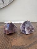 Natural Raw Amethyst Point Mineral Crystal Specimen