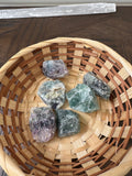 Natural Raw Fluorite Mineral Crystal Specimen