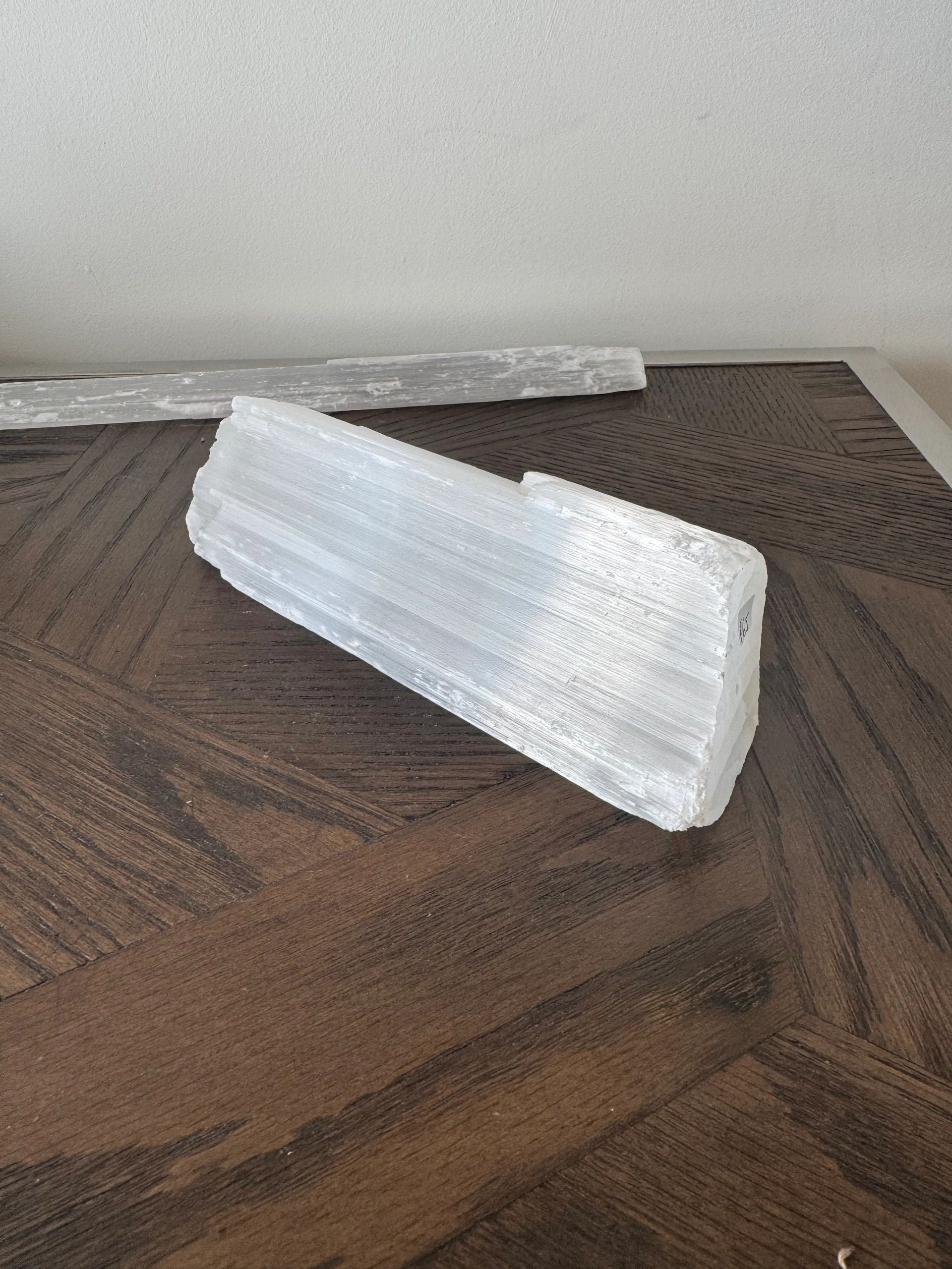 Natural Selenite Freeform Mineral Crystal Specimen