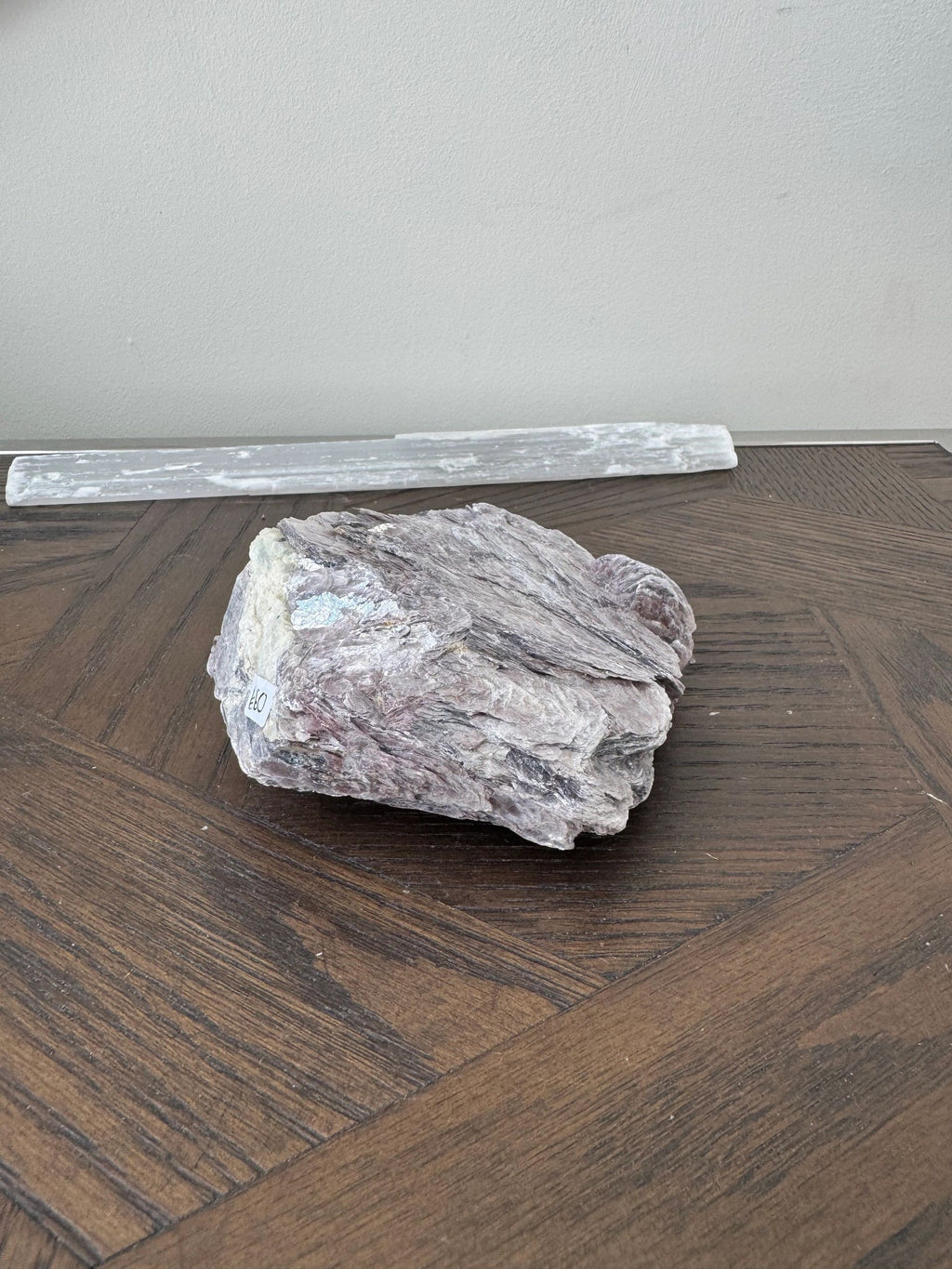Natural Raw Lepidolite Mineral Crystal Specimen