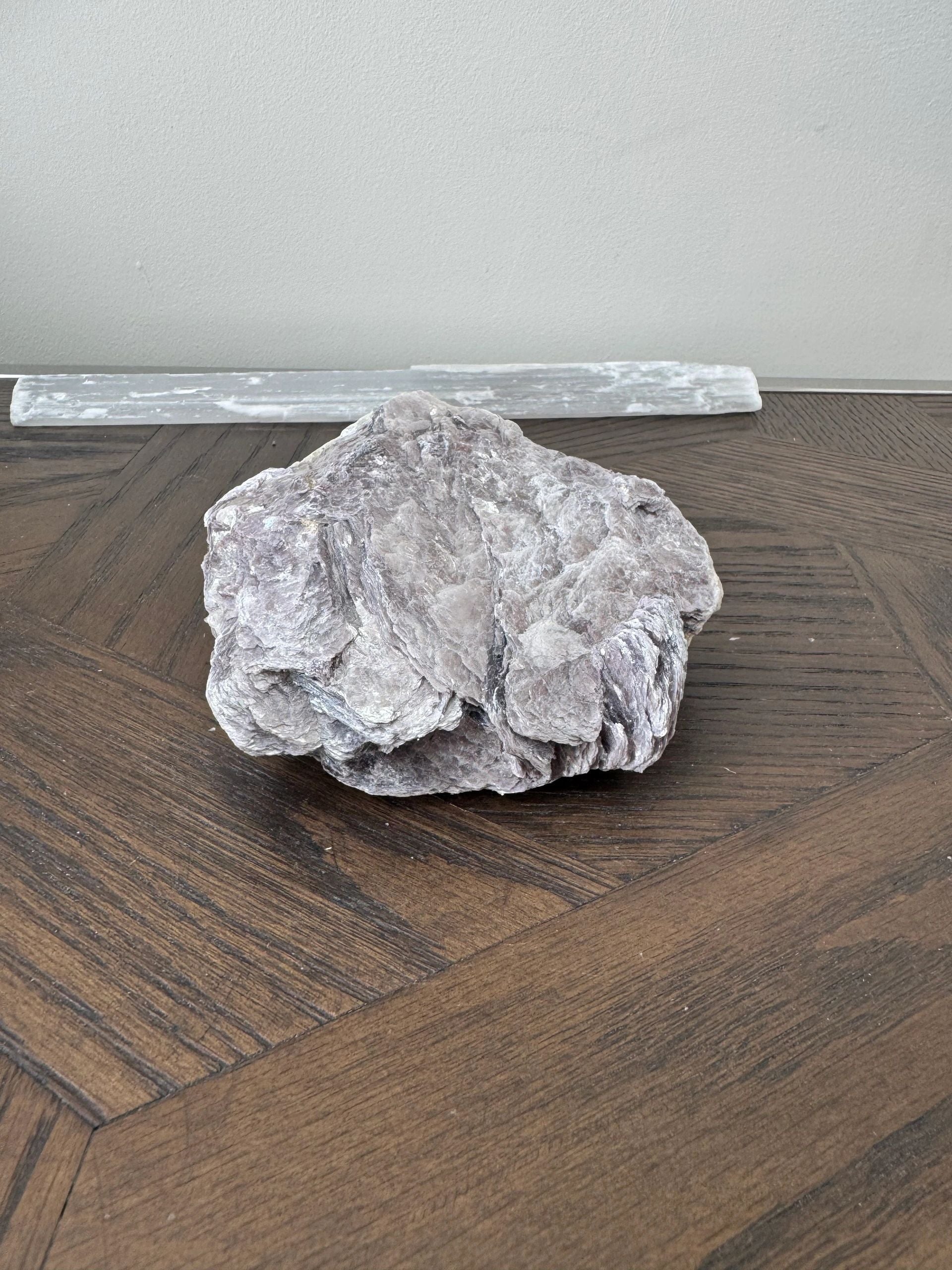Natural Raw Lepidolite Mineral Crystal Specimen