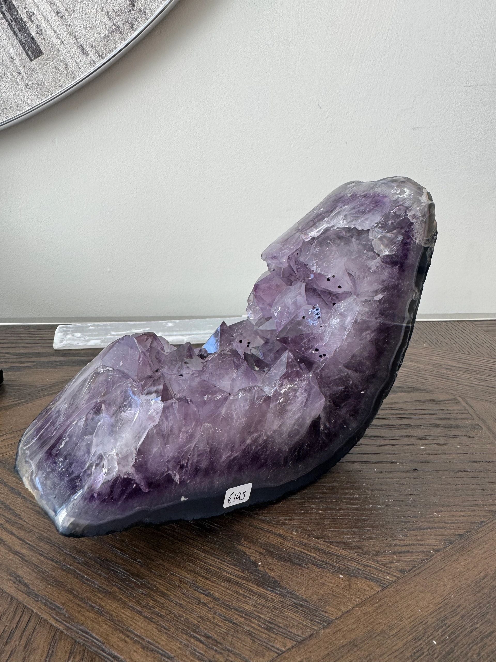 Natural Amethyst Geode Mineral Crystal Specimen