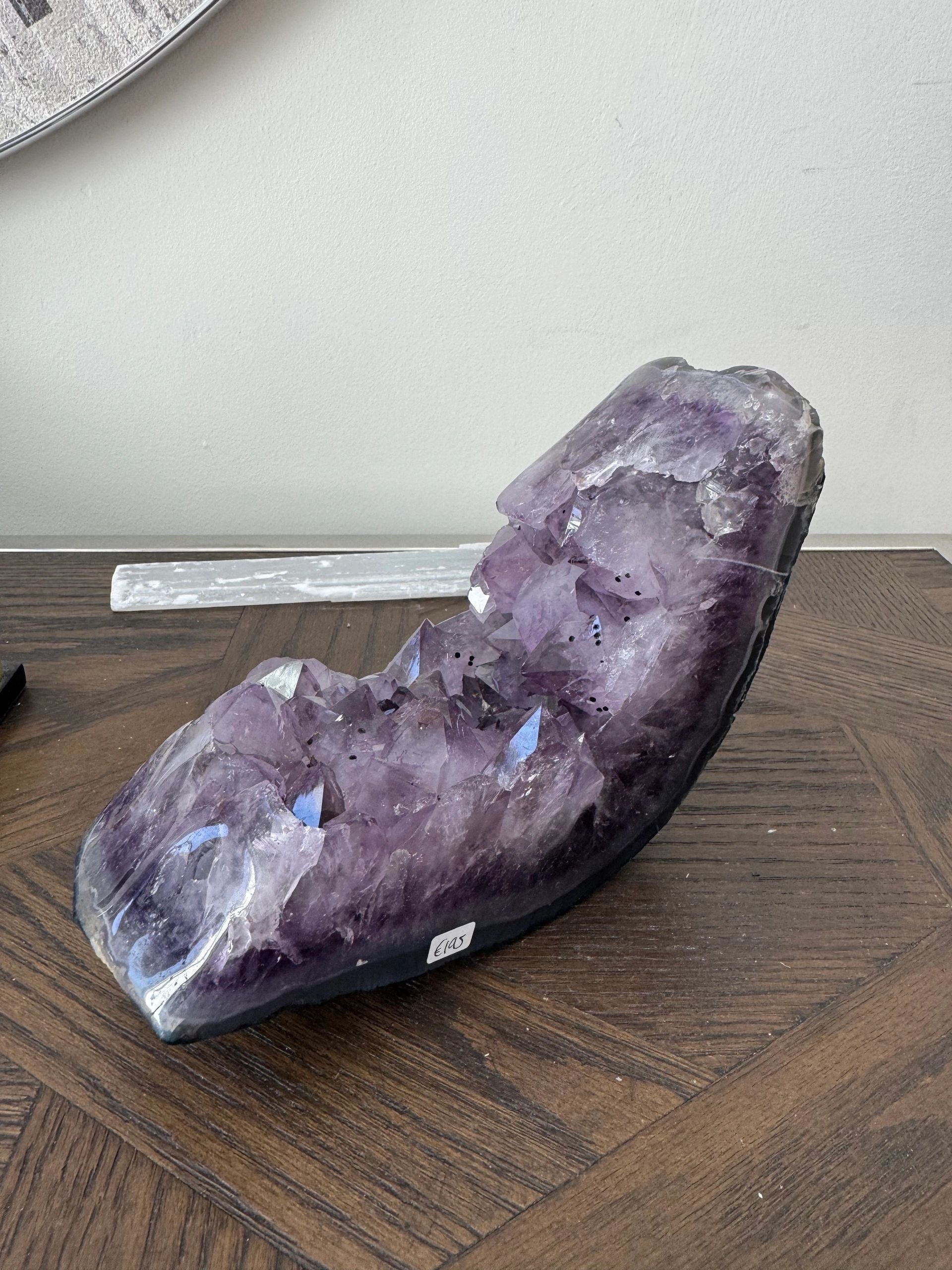 Natural Amethyst Geode Mineral Crystal Specimen