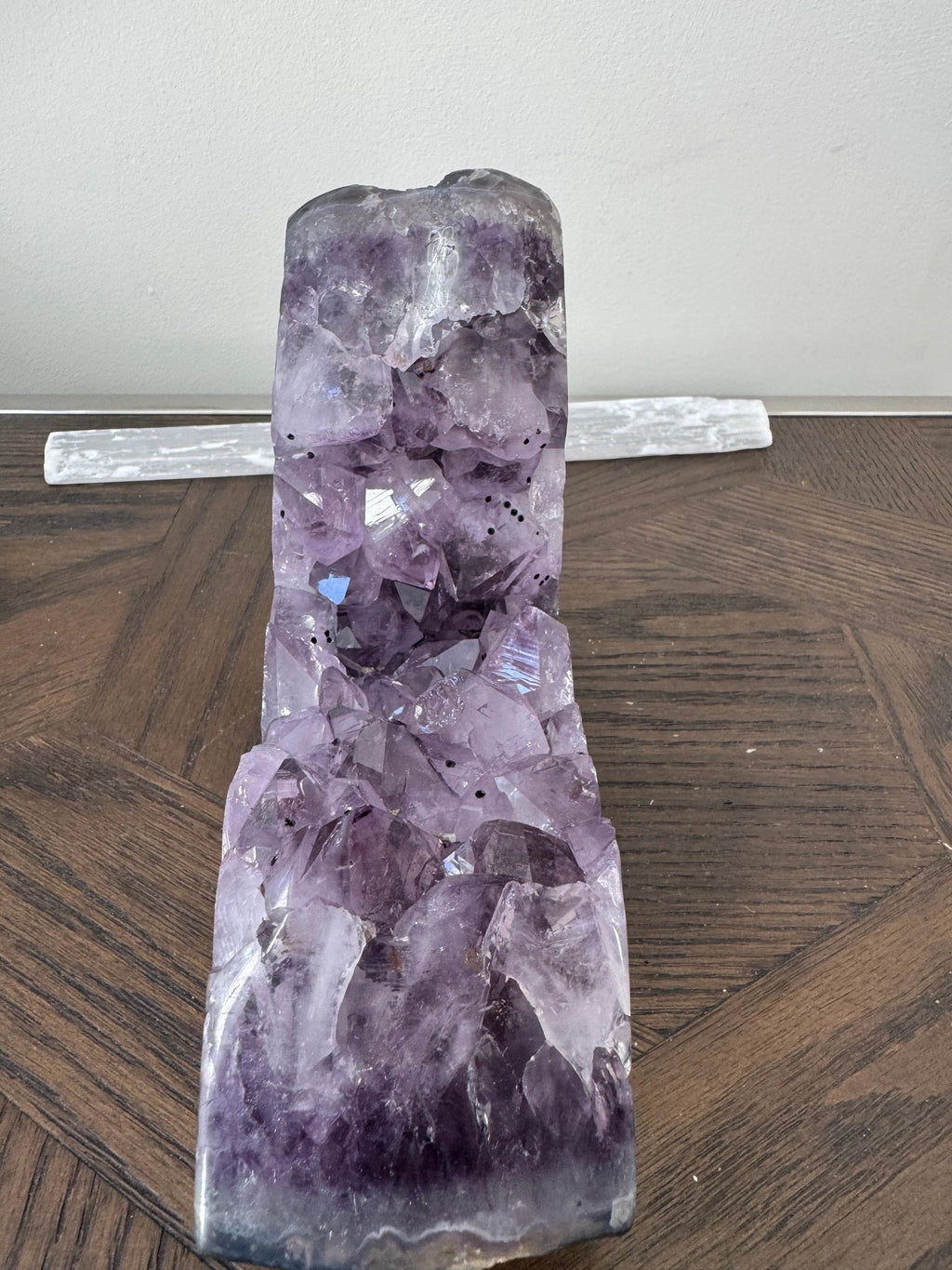 Natural Amethyst Geode Mineral Crystal Specimen