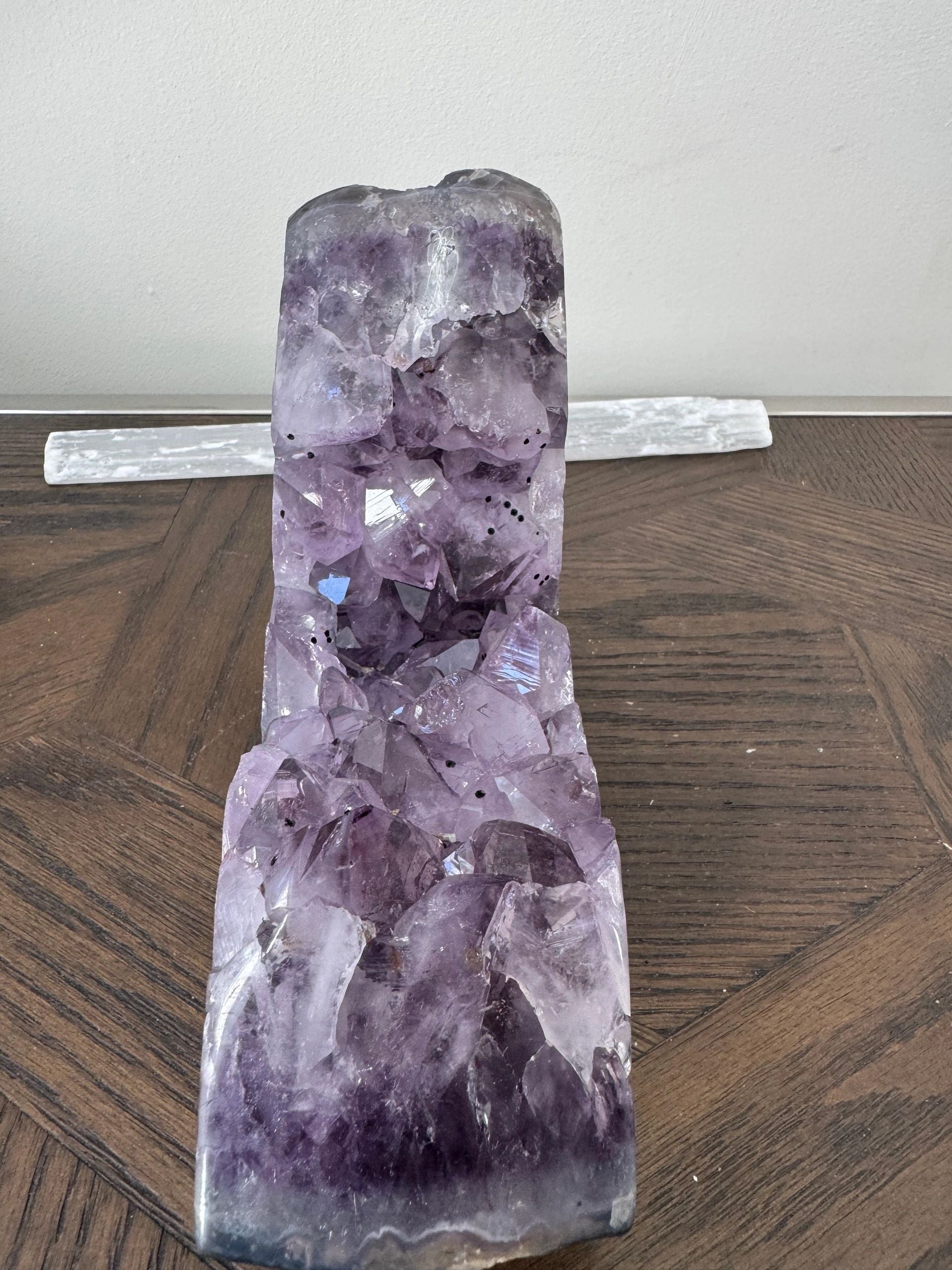 Natural Amethyst Geode Mineral Crystal Specimen
