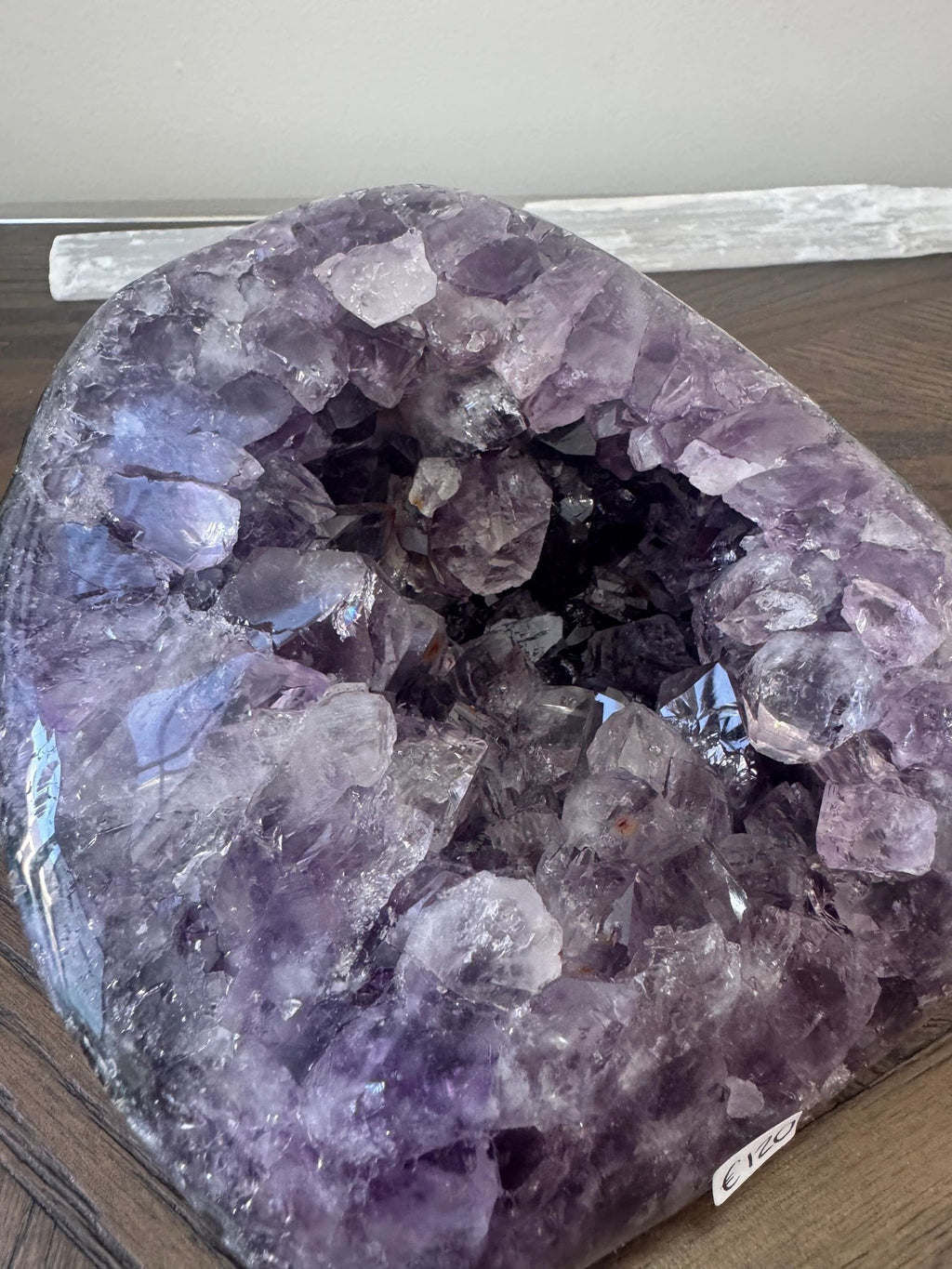 Natural Amethyst Geode Freeform Mineral Crystal Specimen