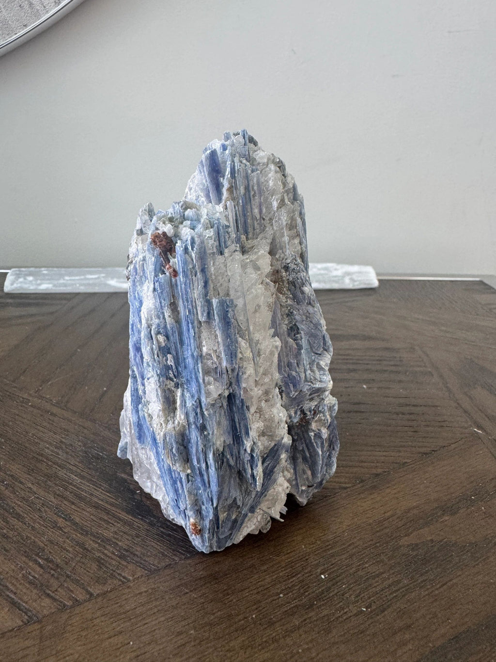 Natural Raw Blue Kyanite Mineral Crystal Specimen