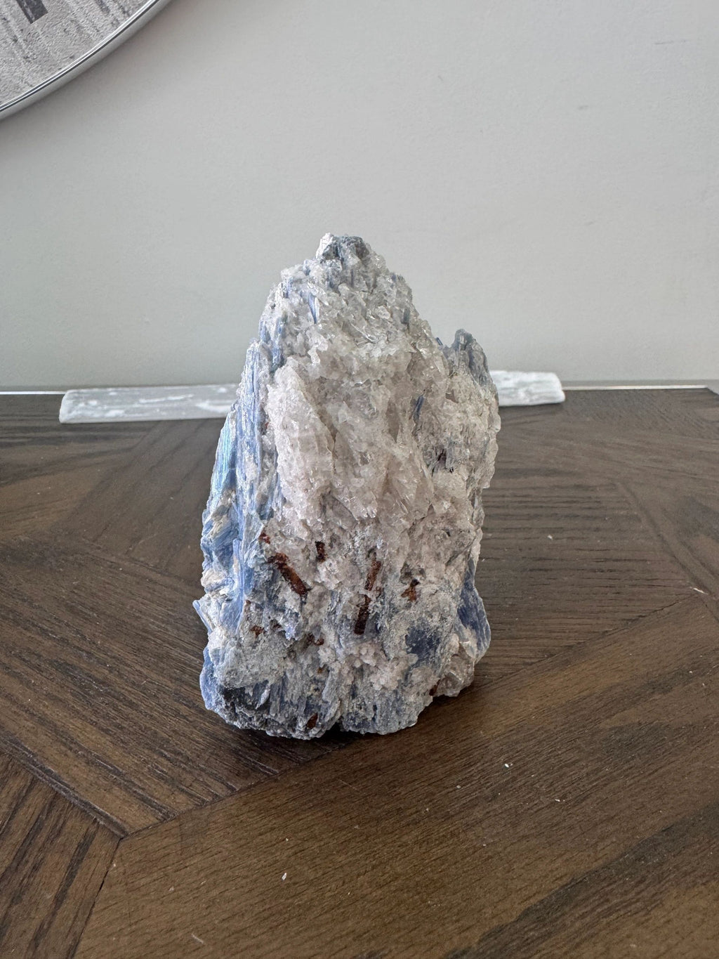 Natural Raw Blue Kyanite Mineral Crystal Specimen