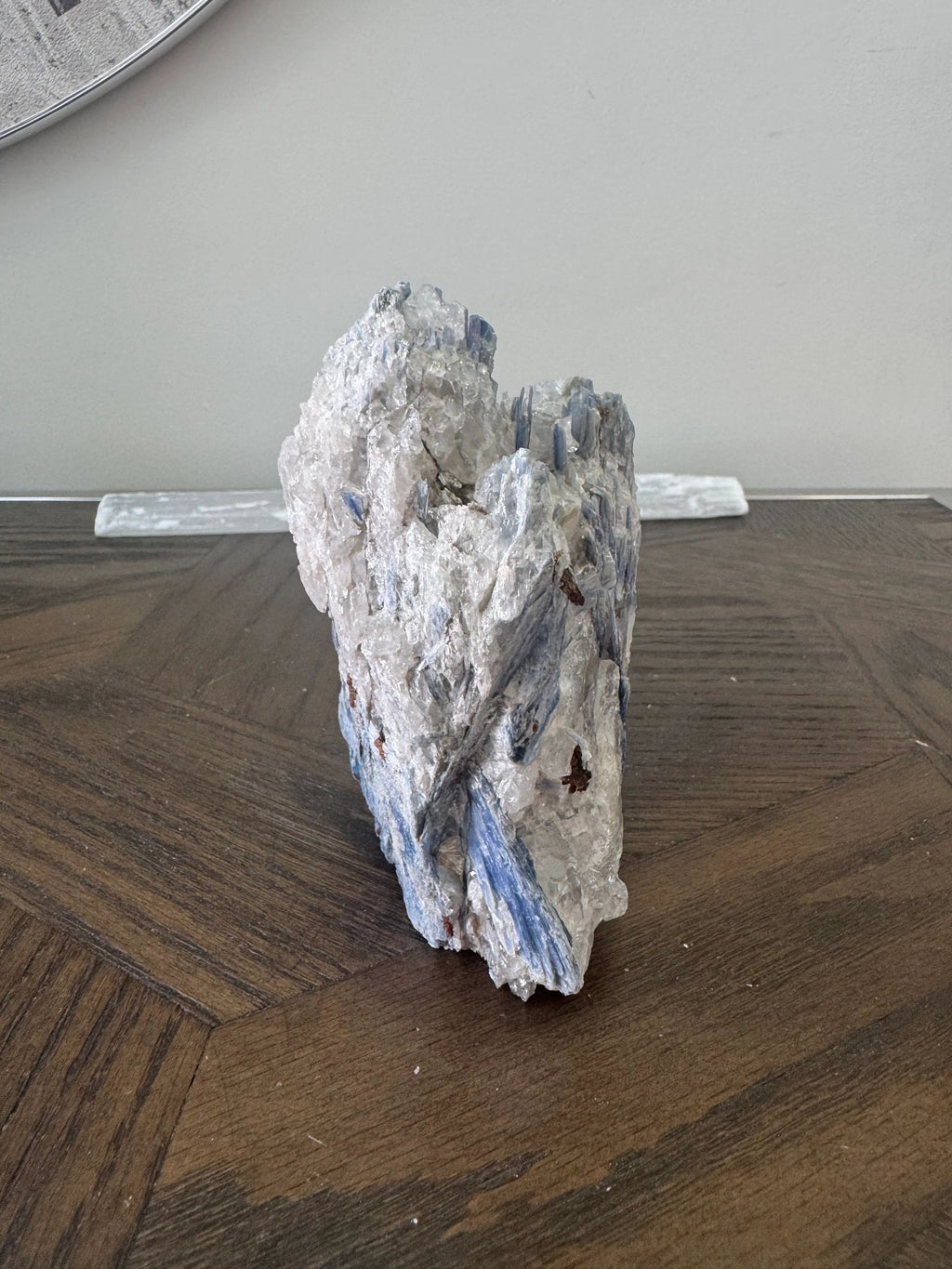 Natural Raw Blue Kyanite Mineral Crystal Specimen