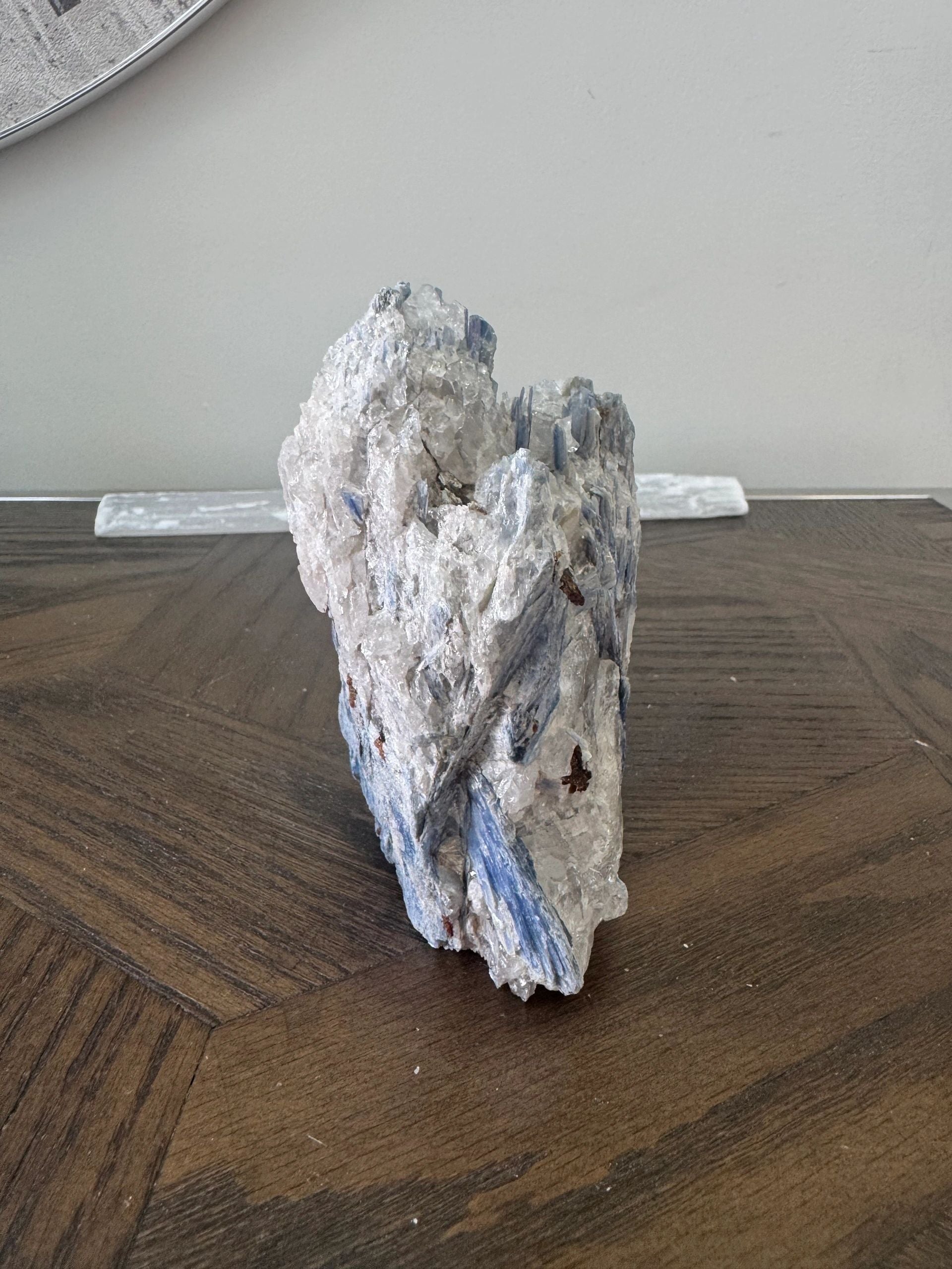 Natural Raw Blue Kyanite Mineral Crystal Specimen