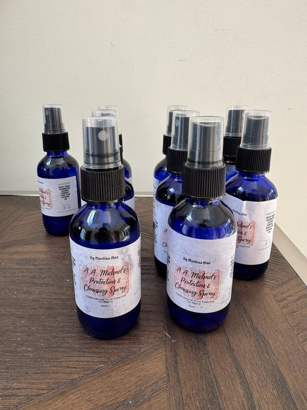 Natural Archangel Michael Protection Cleansing Ritual Specimen Set