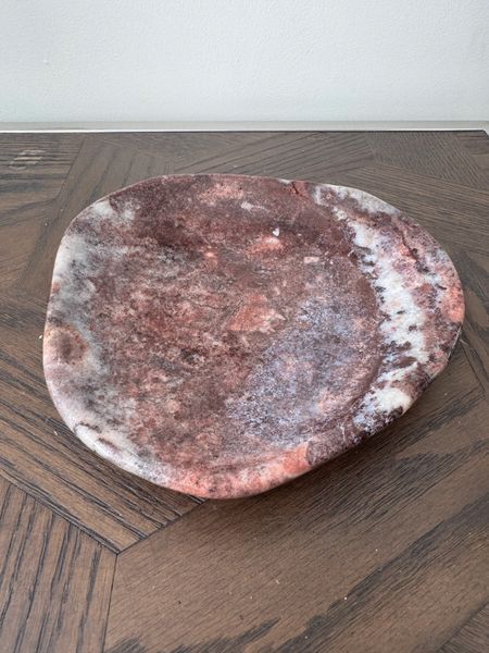 Natural Pink Jasper Offering Bowl Polished Crystal Specimen