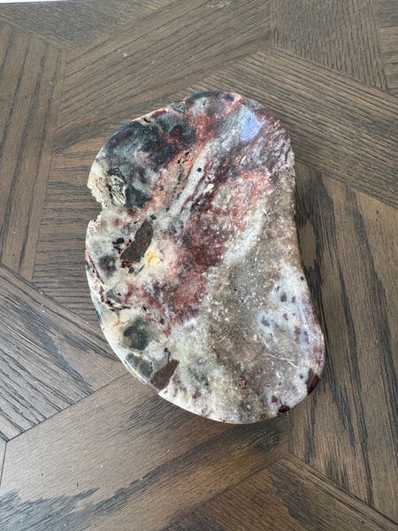Natural Ocean Jasper Offering Dish Polished Crystal Specimen