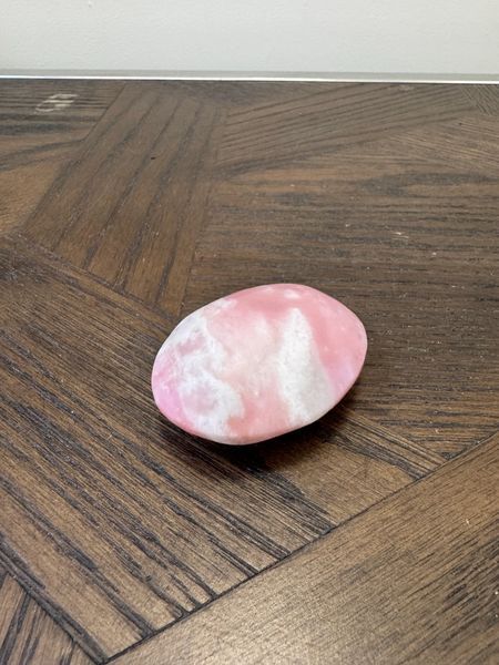 Pink Opal Palm Stone