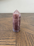 Natural Amethyst Tower Point Crystal Specimen